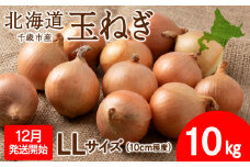 【先行予約】玉ねぎ 10kg LLサイズ 北海道 千歳市産 甘い たまねぎ 野菜 冷蔵 タマネギ 【假屋フードブリッジ】