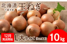 【先行予約】玉ねぎ 10kg L大サイズ 北海道 千歳市産 甘い たまねぎ 野菜 冷蔵 タマネギ 【假屋フードブリッジ】