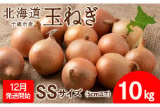 【先行予約】玉ねぎ 10kg SSサイズ 北海道 千歳市産 甘い たまねぎ 野菜 冷蔵 タマネギ 【假屋フードブリッジ】