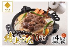 味付け特上ラム セット 計4kg (400g×10) 仔羊 ラム ジンギスカン 特上 味付 赤身