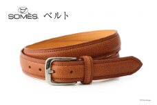 SOMES ベルト 本革 ギャロップ GL-11（ブラウン） [ソメスサドル 北海道 砂川市 12260642-a] ソメス メンズ レディース 革 レザー 革製品 カジュアル バックル 金具 レビューキャンペーン