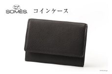 SOMES 財布 コインケース 革 PI-28 (ブラック) [ソメスサドル 北海道 砂川市 12260647-a] ソメス メンズ レディース 小銭入れ サイフ さいふ 本革 革製品 レザー カーフレザー 黒 レビューキャンペーン