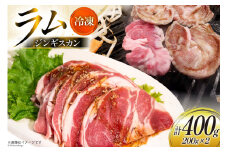 ラム肉 冷凍 ラムジンギスカン 200g 2パック 計400g [焼肉銀座園 北海道 砂川市 12260734-a] 羊肉 羊 肉 小分け 焼肉 焼き肉 やきにく