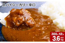 スパイシーカリー辛口(レトルト) 300g×12袋