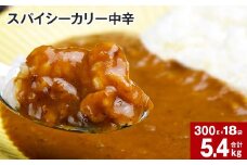 スパイシーカリー中辛(レトルト) 300g×18袋