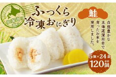 北海道の恵み ふっくら冷凍おにぎり（鮭） 計120個 米 お米 おにぎり