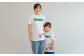 【大人Sサイズ×子ども120サイズ】FUKAGAWAオリジナルTシャツ ホワイト・トートバック・オリジナルピンバッチ2個セット
