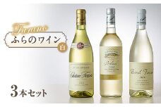 オススメ!ふらのワイン(白) 3本セット_ ワイン シャトー 白 セット 富良野 北海道 人気 おすすめ 送料無料 贈答 ギフト お取り寄せ 飲み比べ ふらのワイン 720ml アルコール 飲料 【1289280】