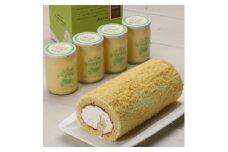 デリスプリン&はちみつロール_ プリン ロールケーキ スイーツ ケーキ デザート お菓子 おやつ 人気 美味しい 北海道 富良野 富良野市 ギフト プレゼント 贈り物 【1392223】