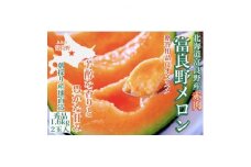 ＜のし付き＞富良野メロン(赤肉)夏ギフト秀品1.6kg/2玉入【1405396】