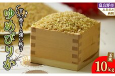 北海道富良野産 ゆめぴりか 玄米 10kg【1485379】