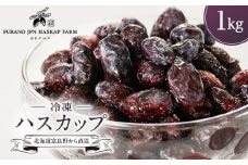冷凍ハスカップ　1kg_ ハスカップ 果物 フルーツ ベリー くだもの 冷凍 人気 おすすめ 送料無料 贈答 ギフト 北海道 富良野 1kg 農家直送 新鮮 【1496218】