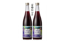＜数量限定＞ふらのぶどう果汁(赤)　2本セット【1609678】