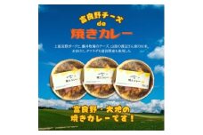 富良野チーズde焼きカレー　3個セット【1637622】