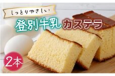 登別牛乳カステラ2本