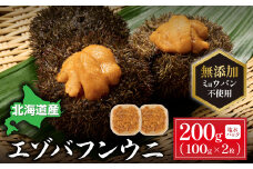 先行予約 北海道 登別近海産 無添加 極上エゾバフンウニ 塩水パック 200g ※2025年6月よりお届け | 魚貝類 ウニ 雲丹 無添加 うに 極上エゾバフンウニ 塩水パック うに 高級 ウニ 雲丹 生ウニ 塩水 人気 ふるさと納税 北海道 登別市