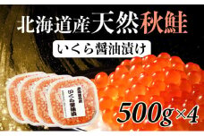 北海道産天然秋鮭 いくら醤油漬け 2kg（500g×4） 登別産 海の幸 いくら イクラ 小分け 鮭いくら 鮭イクラ イクラ醤油漬 イクラ醤油漬け 鮭 鮭卵 ikura いくら醤油漬 冷凍いくら 冷凍イクラ いくら北海道 イクラ北海道 醤油鮭いくら 醤油鮭イクラ 2025 人気 ふるさと納税 北海道 登別市