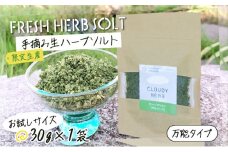 手摘み生ハーブソルト　万能タイプ30g×1袋