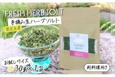 手摘み生ハーブソルト　肉料理用30g×1袋