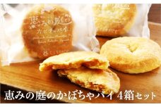 恵みの庭のかぼちゃパイ4箱セット（4個×4箱）【240001】