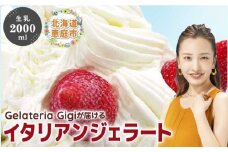 ジェラテリアGigiのイタリアンジェラート『生乳』2000ml ジェラート 生乳 ミルク アイス gigi 業務用 2L 恵庭市 スイーツ 北海道 ふるさと納税 お取り寄せ グルメ【43001802】