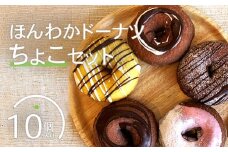 ほんわかドーナツちょこセット　１０個入り【53000201】