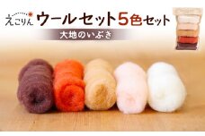 えこりんウールセット《白と大地のいぶき》【190048】
