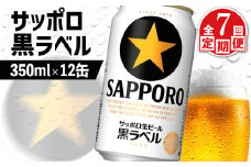 サッポロ黒ラベル サッポロビール 12本 12缶 サッポロ 黒ラベル ほどよい苦み コク 飲み飽きない オンライン 申請 ふるさと納税 北海道 恵庭 完璧 白い泡 クリーミーな泡 ビール 生ビール お酒 酒 晩酌 缶 定期便 定期 7回  7ヶ月 恵庭市【88002901】