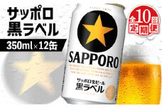 サッポロ黒ラベル サッポロビール 12本 12缶 サッポロ 黒ラベル ほどよい苦み コク 飲み飽きない オンライン 申請 ふるさと納税 北海道 恵庭 完璧 白い泡 クリーミーな泡 ビール 生ビール お酒 酒 晩酌 缶 定期便 定期 10回  10ヶ月 恵庭市【88003201】