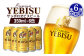 【定期便：全6回】サッポロヱビスビール 350ml×6缶