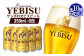 【定期便：全10回】サッポロヱビスビール 350ml×6缶