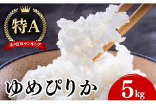 2月発送 令和7年産 ゆめぴりか 5kg 精米 特A ブランド米 お米 うるち米 白 ごはん 炊き立て もちもち 備蓄 保存 ギフト 贈り物 人気 北海道産 お取り寄せ 農園 産地直送 takke farm 送料無料 北海道