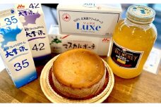 [5525-1187]冷凍 ベイクド チーズケーキ ナチュールフロマージュ 5号 15cm 北海道 伊達 スイーツナチュール
