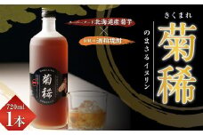 のまさるイヌリン 菊稀 1本 リキュール お酒 北海道 北広島市