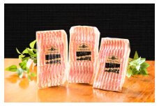 【簡易包装】薪・炭火仕上げベーコンセット F-4-k 〈270g〉 ベーコン 豚肉 肉