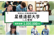 【お礼の品なし】北広島市私立養育機関支援 （学校法人北海道星槎学園 星槎道都大学）【寄付金額1,000,000円】