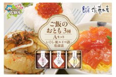 佐藤水産 ご飯のおとも3種Aセット(いくらと鮭ルイベ漬・松前漬)｜ふるさと納税 石狩市 さとう水産 北海道 北海道物産展 鮭ルイベ漬け るいべ るいべ漬け サケ さけ 鮭 イクラ醤油漬け イクラ 人気 美味しい グルメ