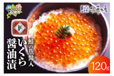 佐藤水産 鮭の魚醤入いくら醤油漬 60g×2｜ふるさと納税 石狩市 北海道 イクラ醤油漬け イクラ醤油漬 魚卵
