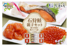 佐藤水産 石狩鮭親子セット(鮭の切身と鮭ルイベ漬・いくらの親子セット）（FA-354)｜ふるさと納税 石狩市 さとう水産 北海道 北海道物産展 鮭ルイベ漬け るいべ るいべ漬け サケ さけ 鮭 イクラ醤油漬け イクラ 人気 美味しい グルメ