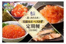 【定期便全4回】迷ったらコレ！佐藤水産BEST4定期便