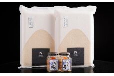 極☆凍結 海鮮瓶詰×北斗市産特別栽培米セット 【 ふるさと納税 人気 おすすめ ランキング かに ズワイガニ ほたて ホタテ サーモン 海鮮 米 瓶詰 北海道 北斗市 送料無料 】 HOKP002