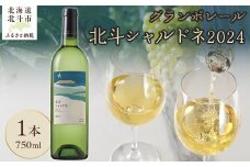 グランポレール　北斗シャルドネ2024 【 ふるさと納税 人気 おすすめ ランキング ワイン わいん 白ワイン シャルドネ 葡萄 ぶどう お酒 セット ギフト 贈答 贈り物 プレゼント お祝い 北海道 北斗市 送料無料 】 HOKJ011