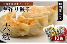 北海道の食材たっぷり！手作り餃子１０袋セット＜スリーエス＞