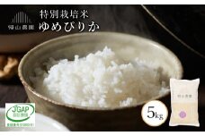 【令和7年産新米予約】「ゆめぴりか5kg」特別栽培米産地直送《帰山農園》