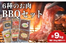 エンジョイ！BBQセット　～焼肉6種　5人前コース～　6箱セット　お肉・牛肉・焼肉・バーベキュー・肉の加工品