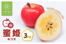 北海道七飯町産 りんご 蜜姫（みつき） 3kg 【先行予約】ふるさと納税 人気 おすすめ ランキング りんご 蜜姫 みつき 七飯町産 蜜が大きい 北海道 七飯町 送料無料 NAAL002