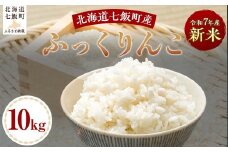 【2025年10月以降発送】令和7年産ふっくりんこ10kg 【 ふるさと納税 人気 おすすめ ランキング ふっくりんこ 米 白米 精米 10kg 北海道産 北海道 七飯町 送料無料 】 NABH005
