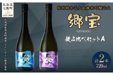 郷宝飲み比べセットA（郷宝特別純米壱火720ml、郷宝純米吟醸壱火720ml　各1本） 【ふるさと納税 人気 おすすめ ランキング 郷宝 ごっほう 日本酒 お酒酒 おさけ アルコール セット 飲み比べ ギフト 贈答品 プレゼント 北海道 七飯町 送料無料】 NAAK012