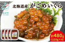 【丸鮮道場水産】北海道産 がごめいくら 120g×4個 計480g