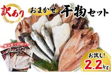 【順次発送】訳あり 干物 詰め合わせセット 2.2kg 真ホッケ 縞ホッケ サバ イワシ 北海道